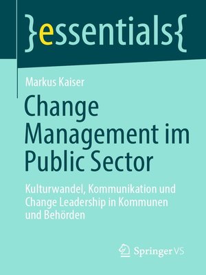 cover image of Change Management im Public Sector